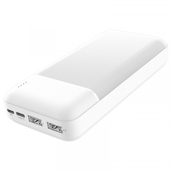 Platinet PMPB20W706B Power Bank 20000mAh Λευκό