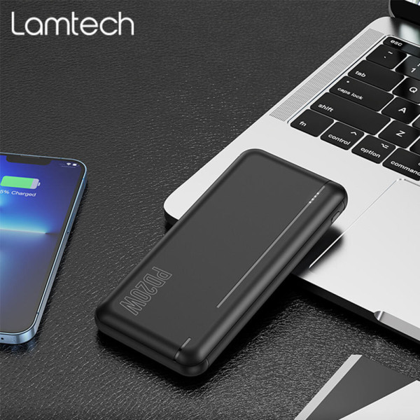 Lamtech Power Bank 10000mAh (LAM112891) Μαύρο