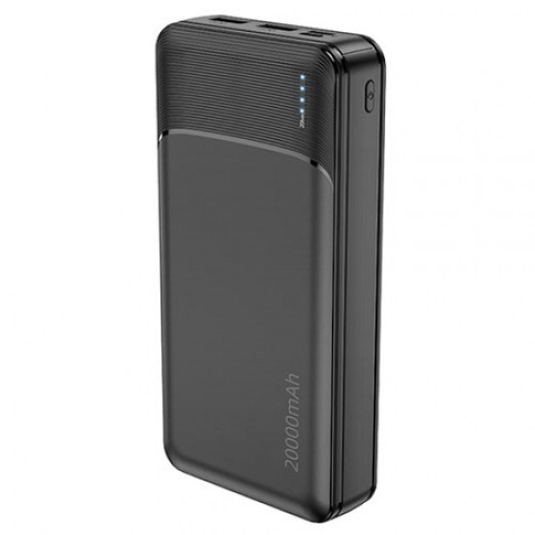 Lamtech  Power Bank 20000mAh με 2 Θύρες USB-A (LAM112112) Μαύρο