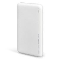 Lamtech Power Bank 10000mAh με 2 Θύρες USB-A (LAM112105) Λευκό
