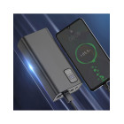 Platinet Power Bank  30000mAh Polymer PD 3.0 QC 3.0 LED Screen Black  