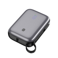 Powerbank Platinet 10000 mAh 20W PD με ενσωματωμένο καλώδιο (PMPB1020C)