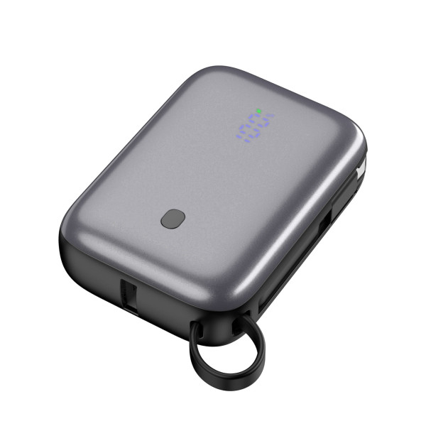 Powerbank Platinet 10000 mAh 20W PD με ενσωματωμένο καλώδιο (PMPB1020C)