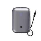 Powerbank Platinet 10000 mAh 20W PD με ενσωματωμένο καλώδιο (PMPB1020C)