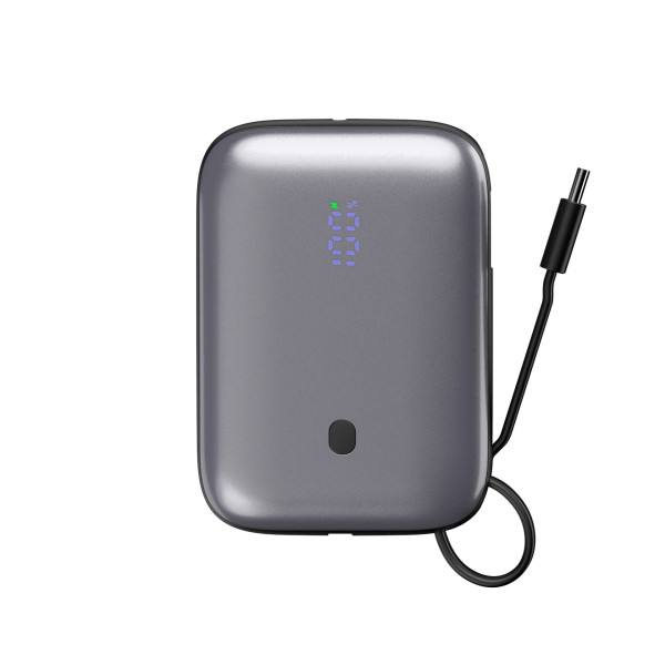 Powerbank Platinet 10000 mAh 20W PD με ενσωματωμένο καλώδιο (PMPB1020C)