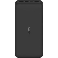Xiaomi Redmi Power Bank Fast Charge 20000mAh 18W με 2 Θύρες USB-A Μαύρο