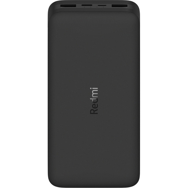 Xiaomi Redmi Power Bank Fast Charge 20000mAh 18W με 2 Θύρες USB-A Μαύρο