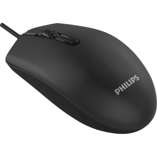 Ενσύρματο Ποντίκι Philips M204 Μαύρο