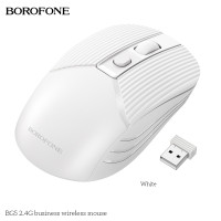 Borofone BG5 Ασύρματο Ποντίκι Λευκό