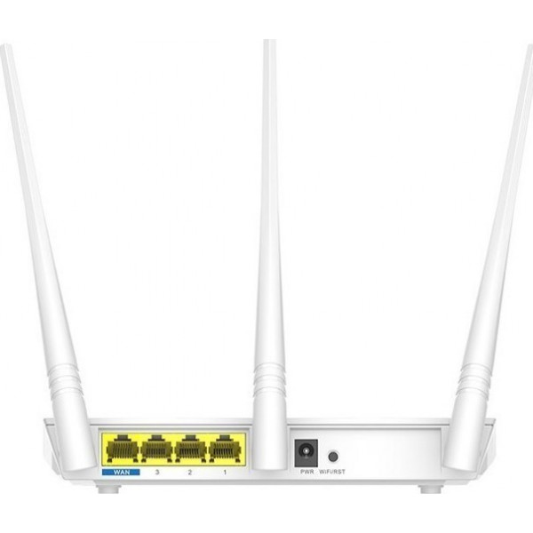 Tenda F3 Ασύρματο Router Wi‑Fi 4 με 3 Θύρες Ethernet