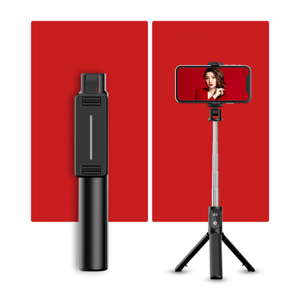 Earldom ET-ZP23 Selfie Stick με Bluetooth Μαύρο