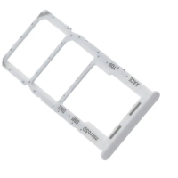 Υποδοχή κάρτας Dual Sim / Dual Sim Tray για Samsung Galaxy A13 (5G) SM-A135F SM-A136F White