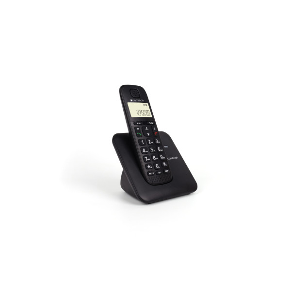 LAMTECH CORDLESS PHONE SYSTEM (LAM114444) BLACK