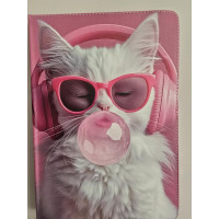 Universal Tablet Case 10'' Cat Pink 