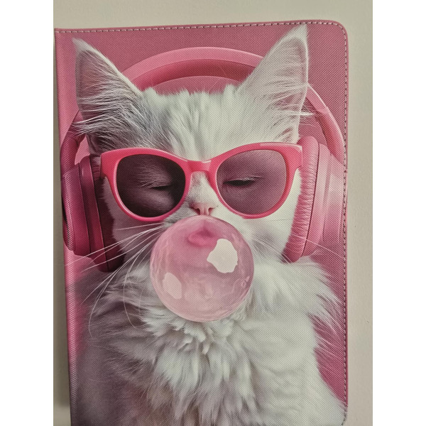 Universal Tablet Case 10'' Cat Pink 