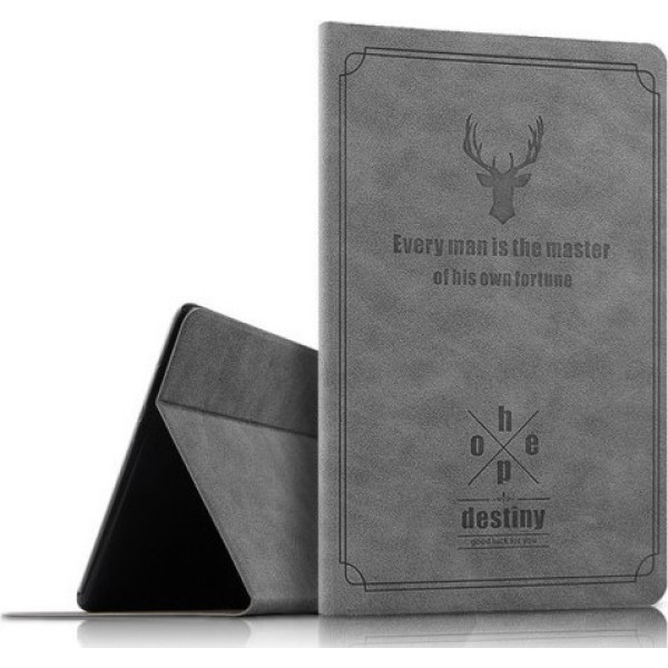 FLIP COVER ΘΗΚΗ TABLET (SAMSUNG GALAXY TAB A 10.1" 2019) -Deer Pattern Grey FLIP COVER ΘΗΚΗ TABLET (SAMSUNG GALAXY TAB A 10.1" 2019) -Deer Pattern Grey