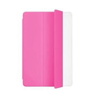 Flip Cover Δερμάτινο Διάφανο Lenovo Tab M10 10.1" 3nd Gen T610 Pink