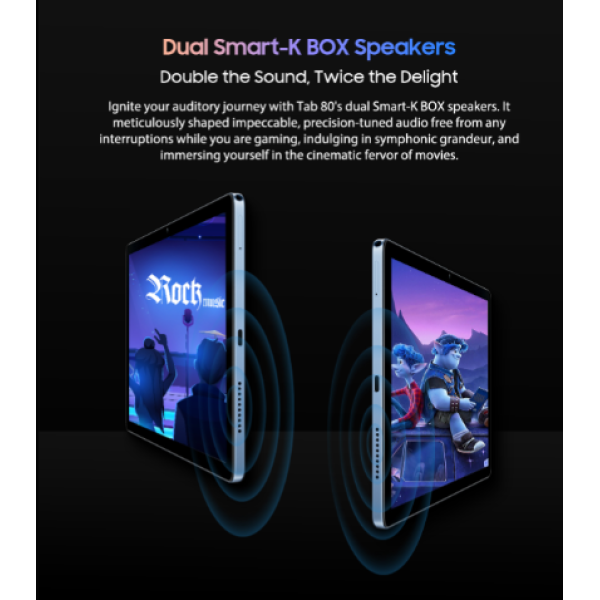 Blackview Tab 80 Android 13 Octa-Core Tablet 10.1' Grey Blackview Tab 80 Android 13 Octa-Core Tablet 10.1' Grey