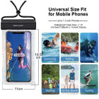 Waterproof  Phone Case Bag 7.2'' Black
