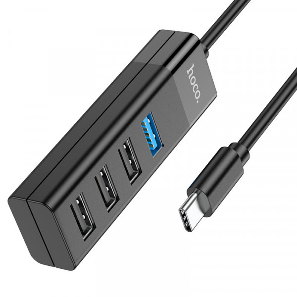 Hoco USB Hub 3.0 4 Θυρών με σύνδεση USB-C HB25