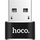 Hoco Μετατροπέας USB-A male σε USB-C female UA6 