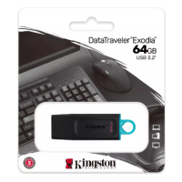 Kingston DataTraveler Exodia 64GB USB Stick 3.2 Gen 1 με USB-A
