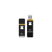 USB Stick Kodak K103 64GB Usb 3.2 Gen1 Μαύρο (EKMMD64GK103)