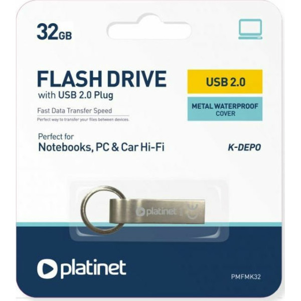 PLATINET PENDRIVE USB 3.2 K-Depo 32GB METAL UDP