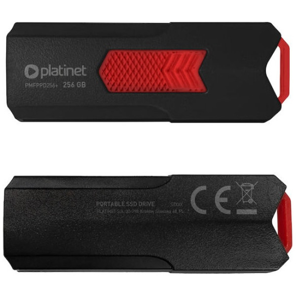 Platinet 256GB USB 3.2 SSD Stick PMFPPD256 Μαύρο