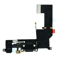 Καλωδιοταινία Φόρτισης / Charging Flex για iPhone 5S Μαύρο