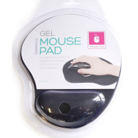Omega OMPGB Gel Mouse Pad με Στήριγμα καρπού Μαύρο