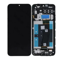  Γνήσια Οθόνη LCD Και Μηχανισμός Αφής Με Πλαίσιο για Samsung Galaxy A14 4G A145F Μαύρο