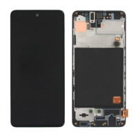 Γνήσια Οθόνη Με Μηχανισμό Αφής Samsung A515 Galaxy A51 Μαύρο