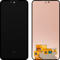 Γνήσια Οθόνη Και Μηχανισμός Αφής Μαύρο Samsung Galaxy A55 5G A556 