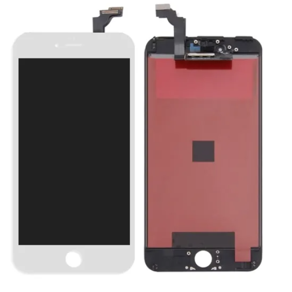Οθόνη LCD Και Μηχανισμός Αφής Apple iPhone 6 Plus Λευκό