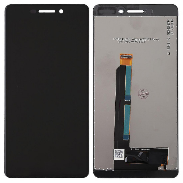 Nokia 6.1 2018 LCD Display Screen Οθόνη + Touch Screen Digitizer Μηχανισμός Αφής Black