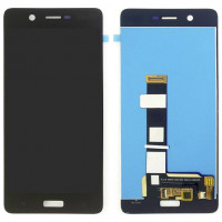 OEM HQ Nokia 5 (TA-1024) Dual Sim (TA-1053) LCD Display Screen Οθόνη + Touch Screen Digitizer Μηχανισμός Αφής Black