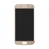 Γνήσια Οθόνη Και Μηχανισμός Αφής Samsung Galaxy J3 J330 (2017)  Χρυσό