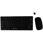 Lamtech Mini Wireless 2,4 G Πληκτρολόγιο και Ποντίκι GR Layout Black (LAM020854)