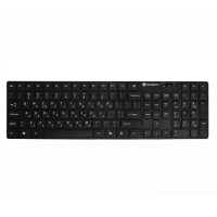 Lamtech 2.4G Wireless Full Size Πληκτρολόγιο 105 Keys Gr Layout Black (LAM113065)