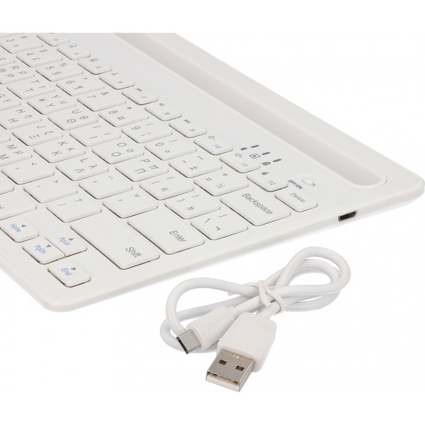 Lamtech Ασύρματο Bluetooth Πληκτρολόγιο για Tablet Ελληνικό Λευκό Lamtech Ασύρματο Bluetooth Πληκτρολόγιο για Tablet Ελληνικό Λευκό