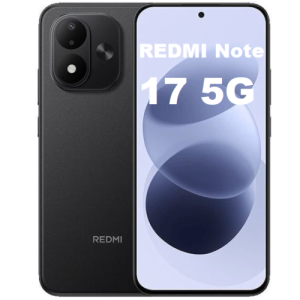 Xiaomi Redmi Note 17 6GB Ram 256GB Black Dual SIM 5G- EU
