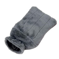 JOCCA HOT WATER BAG WITH REMOVABLE COVER BLACK