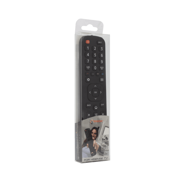 SBOX READY TO USE REMOTE CONTROL FOR TV HISENSE