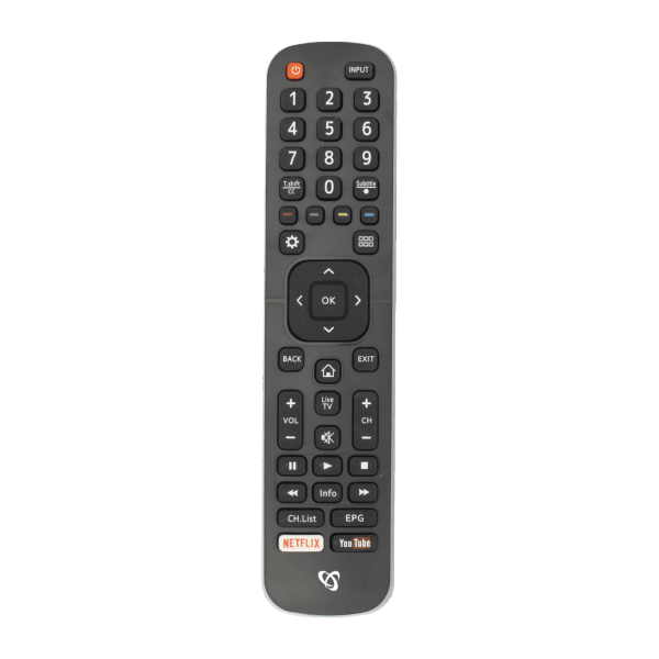 SBOX READY TO USE REMOTE CONTROL FOR TV HISENSE