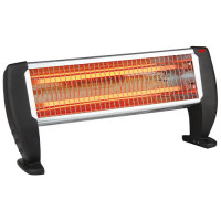 LGP MINI ELECTRICAL QUARTZ HEATER 2-BARRED 1500W BLACK