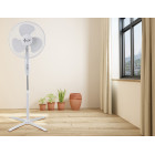 LGP STAND FAN 16' 40CM 45W WHITE