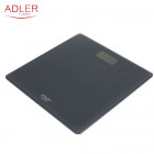 ADLER ELECTRIC BATHROOM SCALE BLACK