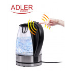 ADLER GLASS KETTLE 1,7L