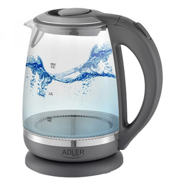 ADLER GLASS KETTLE 2,0L